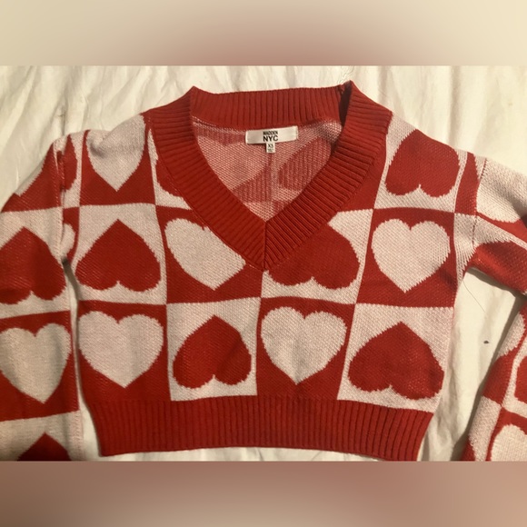 heart sweater XS - Picture 3 of 5